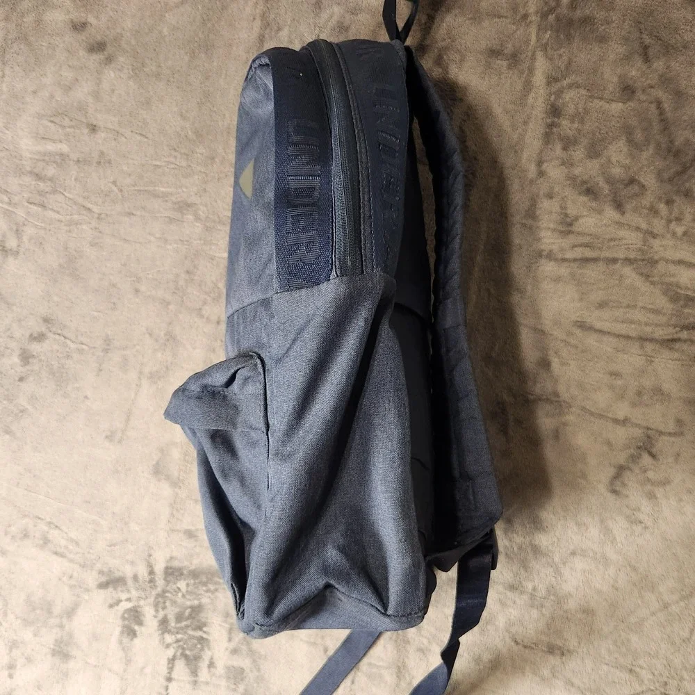 Under Armour Backpack Heather Blue Grey Laptop Bookbag School Gym